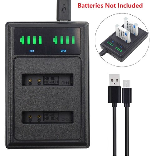 Slim battery charger - nb-6l,