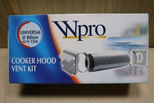 Wpro 100mm 4" 1.5m Cooker hood