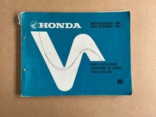 GENUINE HONDA MTX50S SC SE SF