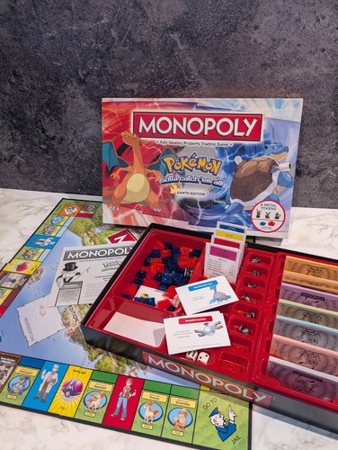 Pokémon monopoly kanto - pokémon,
