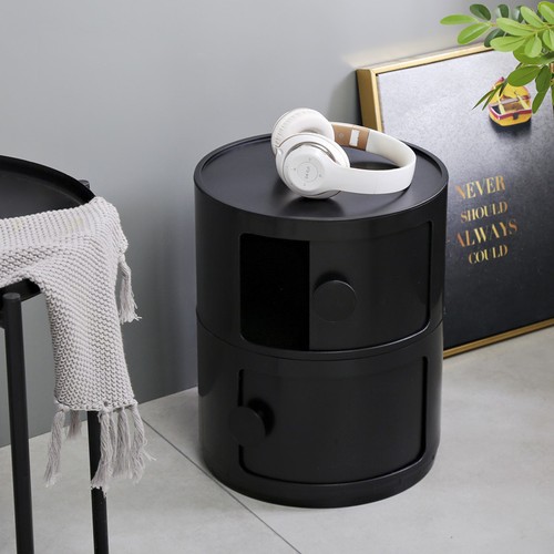 Modern round plastic - plastic, storage
