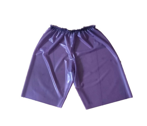 Latex shorts rubber - rubber, short