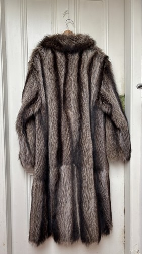 Raccoon fur full length - length, coat