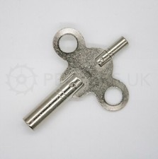 Double Ended Clock Key Steel