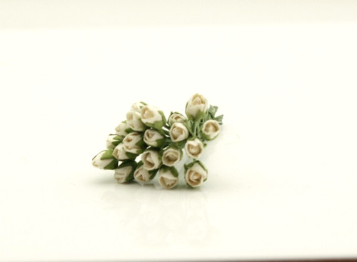 20x mini rose buds - mini, 3mm