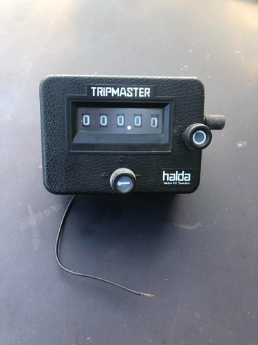 Halda single trip meter rally - single,