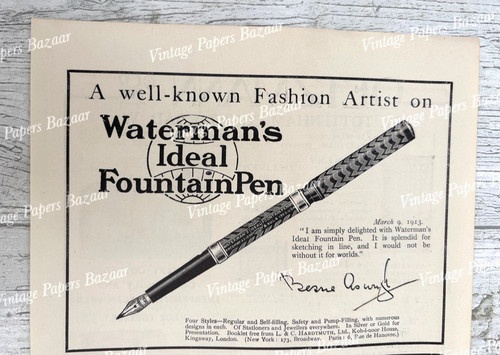 Waterman ideal fountain - ideal,