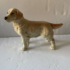 Vintage 1950s Coopercraft Ceramic Golden Retriever /Labrador Dog