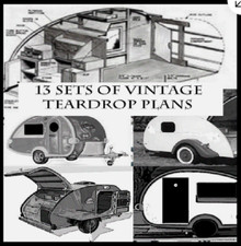 13 sets of vintage Teardrop