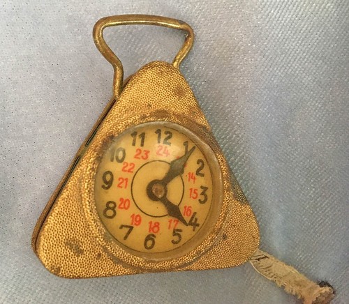 Triangular form alarm clock - form,