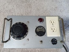 Vintage Rack Mount Variac Variable Transformer. 0-150V, Works Well!