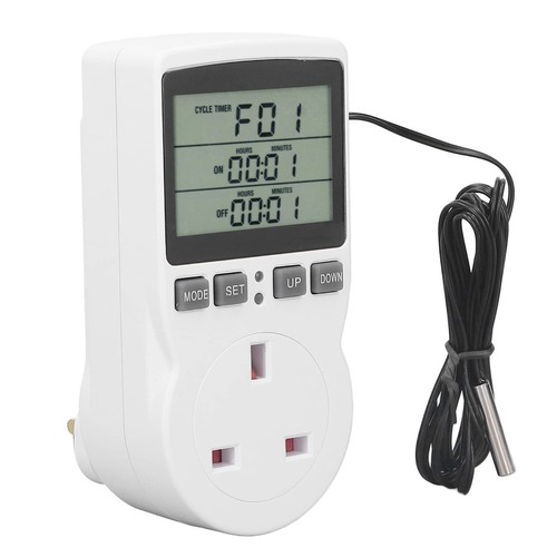 Thermostat plug electric - in,