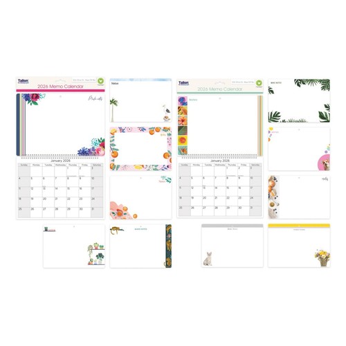 2026 memo calendar family wall - 2026,