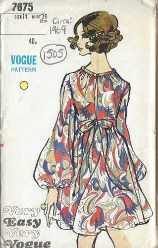 1969 vintage vogue sewing - 1969,