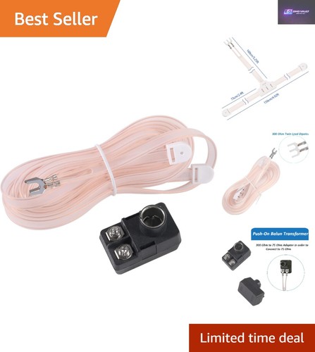 Shape dipole antenna 300 - fm,