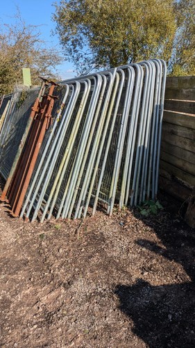 2nd hand heras fence - heras, panels