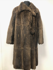 Real Fur Beaver Coat by