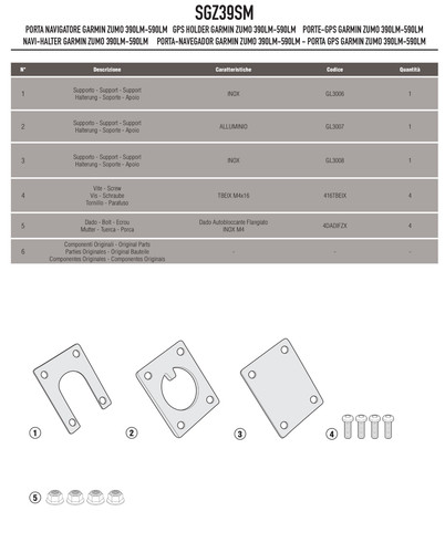 Givi attachment for garmin - givi,