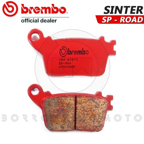 Red sintered brake pads - sintered, brembo