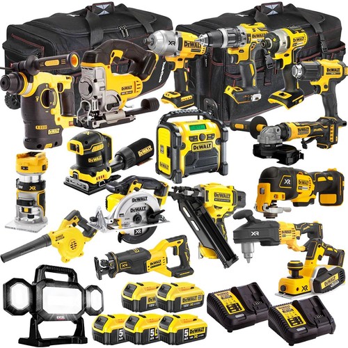 Dewalt 18v piece combo - 18v,