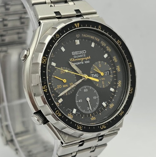 Seiko quartz chronograph - quartz,