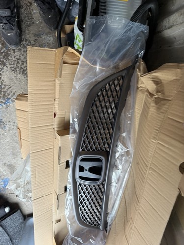 Honda civic front - grill, black