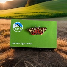 RSPB-Pin Badge GARDEN TIGER
