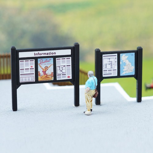 Model railway notice - model,