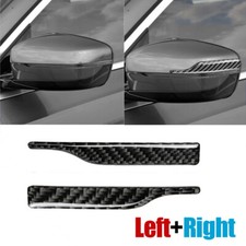 2PCS Carbon Fiber Car Rearview Mirror Anti-collision Strip Sticker Accessories