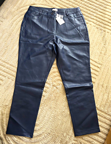 Tamsy black faux leather - black,