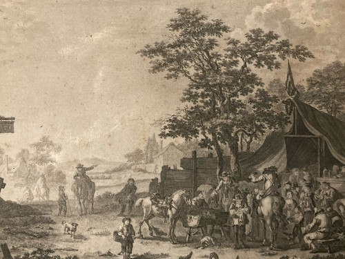 Beautiful engraving the hunter - beautiful,