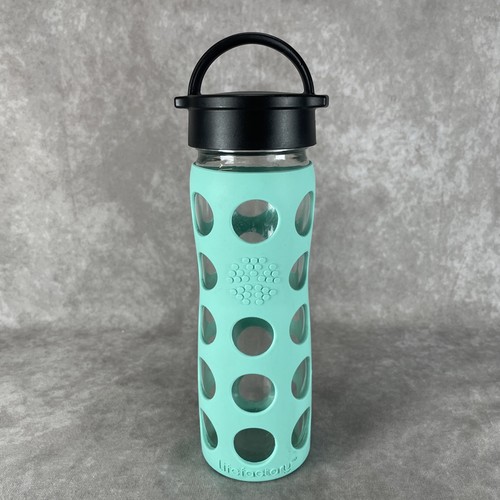 Lifefactory green glass water - glass,