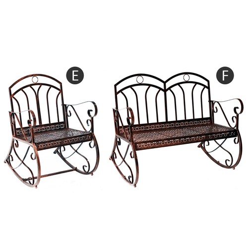 Garden antique rocking chair - antique,