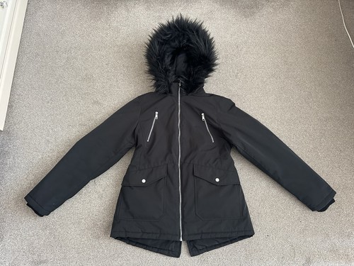 Primark women black parka - primark,