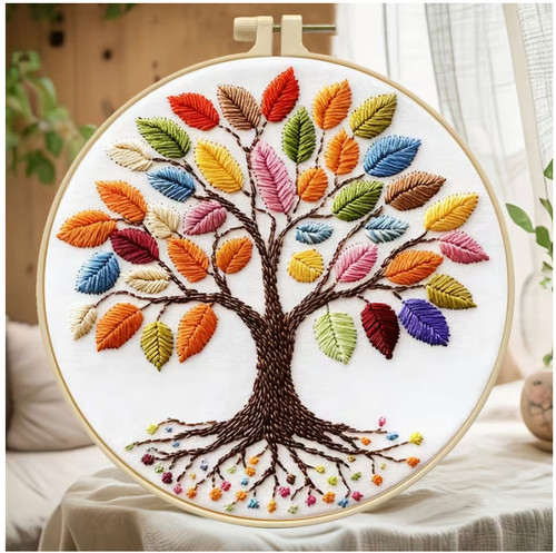 Embroidery hoop kit 20cm - hoop, 20cm/7.87"