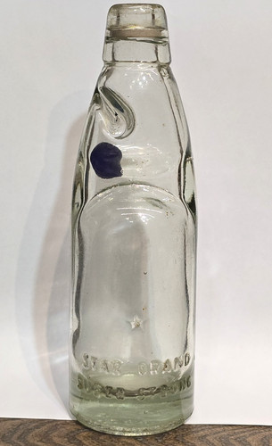 Cobalt blue marble - cobalt, neck