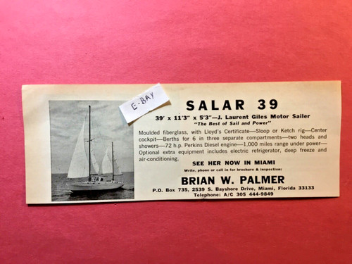 1967 brian palmer - 1967, ad.