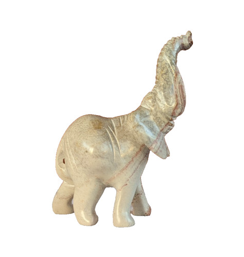 Creamy beige and pink african - beige,