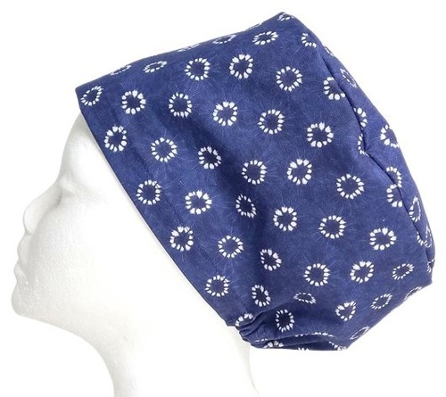 Japanese shibori tie dye scrub - dye,