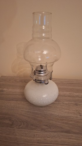 Glass retro oil lamp - glass,