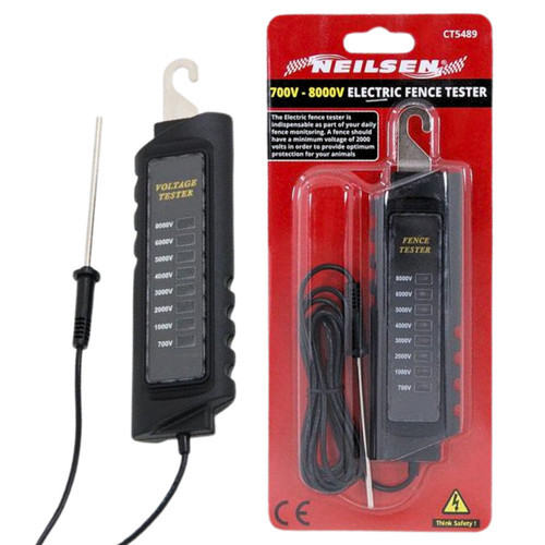 Electric fence tester level - fence,