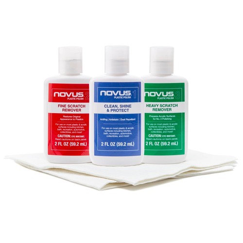 Novus plastic polish kit - novus,