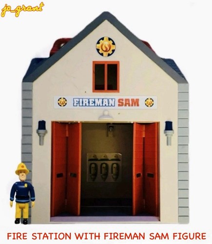 Fireman sam deluxe fire - sam,