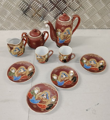 Vintage japanese kutani - japanese, ware