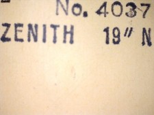 Zenith balance staff 19"' N