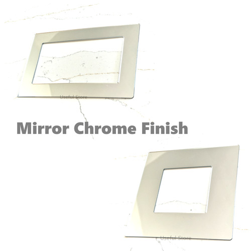 Mirror silver chrome - mirror, light