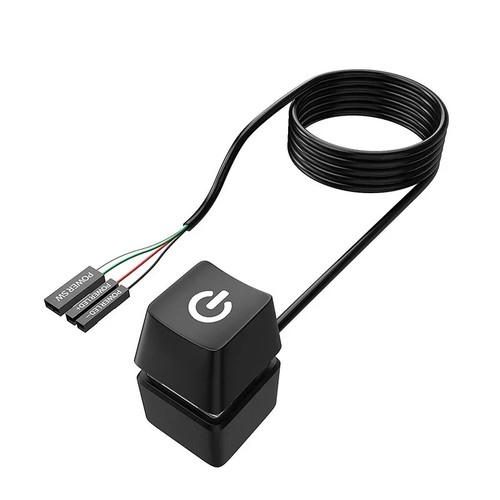 External power button with - external,