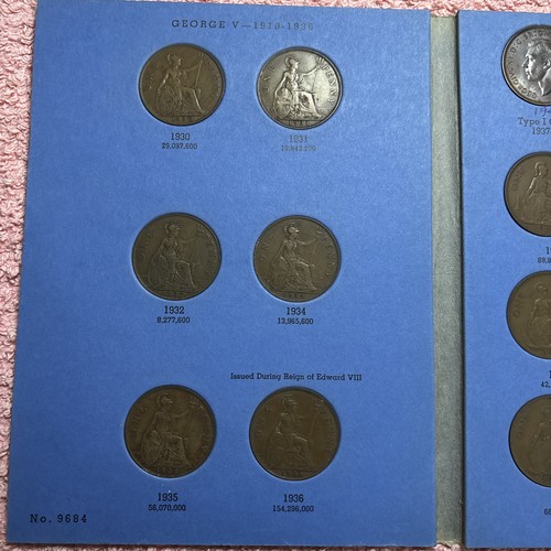 Whitman coin folder - gb,