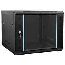9U 600mm 19" Wall Mount Rack
