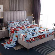 Cartoon Police Car Sheet Set